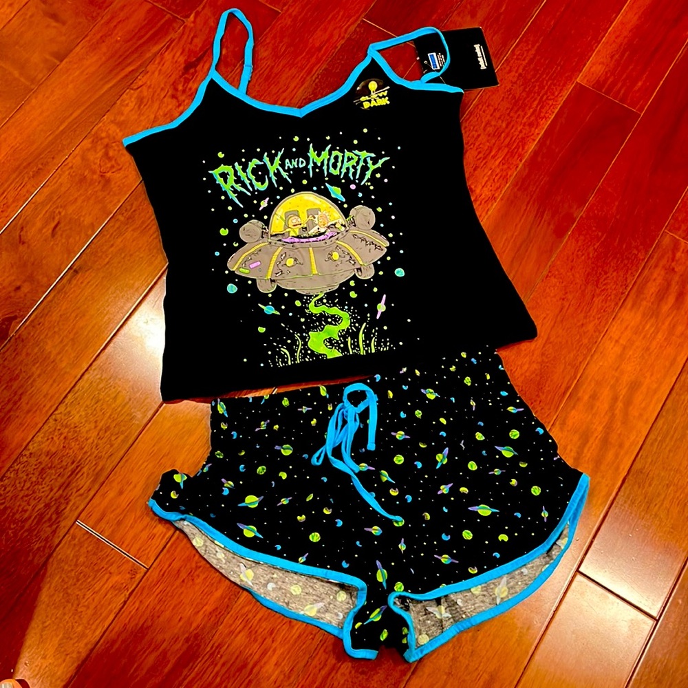 🛸Rick & Morty🪐 pj set